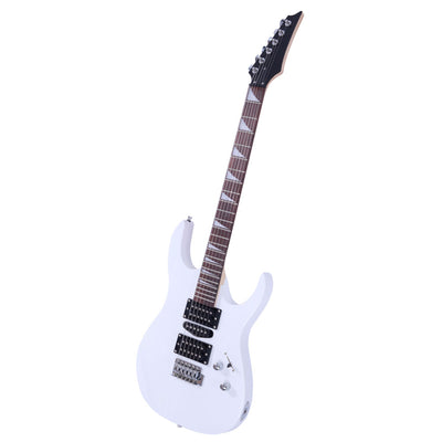 White Entry Level 170 Electric Guitar