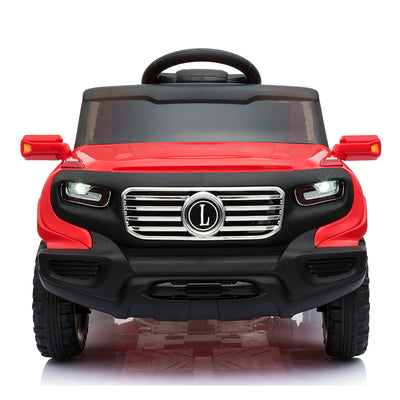 LEADZM LZ-910 Electric Stroller Single Drive 35W*1 Battery 6V7AH*1 Normal Music Version With Remote Control Red