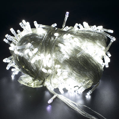 3M x 3M 300-LED White Light Romantic Christmas Wedding Outdoor Decoration Curtain String Light (110V