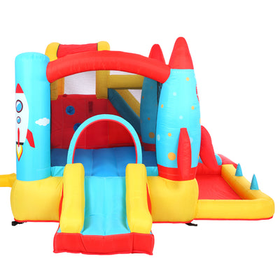 LEADZM BH-113 Rocket Inflatable Castle 420D Oxford Cloth  840D Oxford Cloth Jump Surface