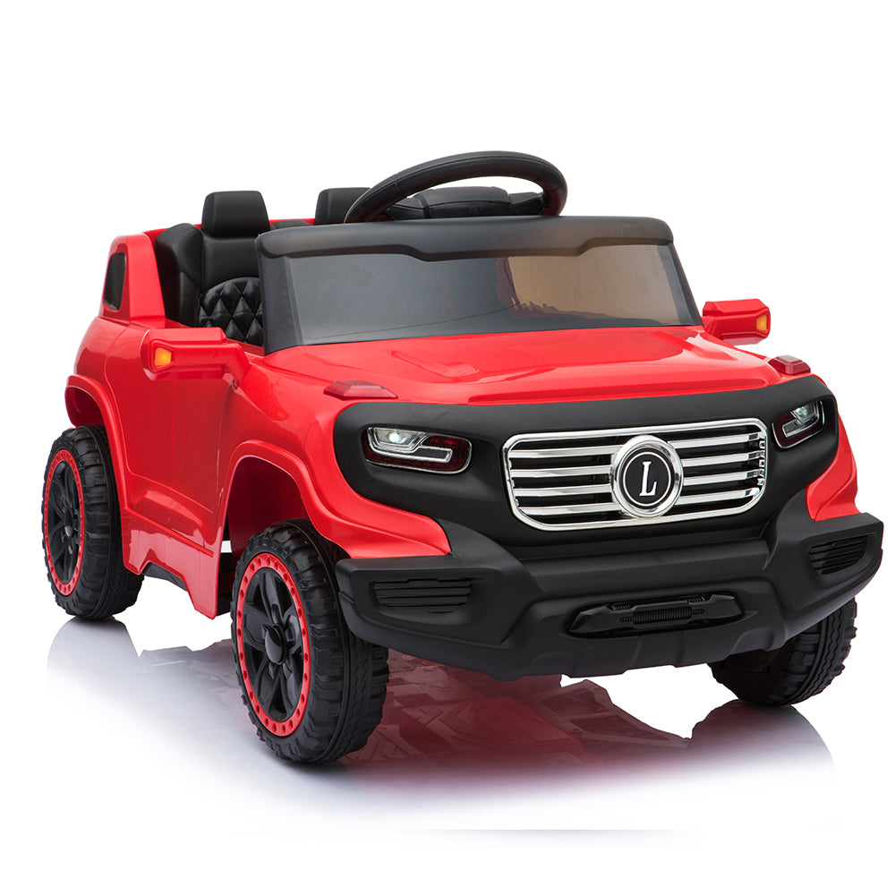 LEADZM LZ-910 Electric Stroller Single Drive 35W*1 Battery 6V7AH*1 Normal Music Version With Remote Control Red