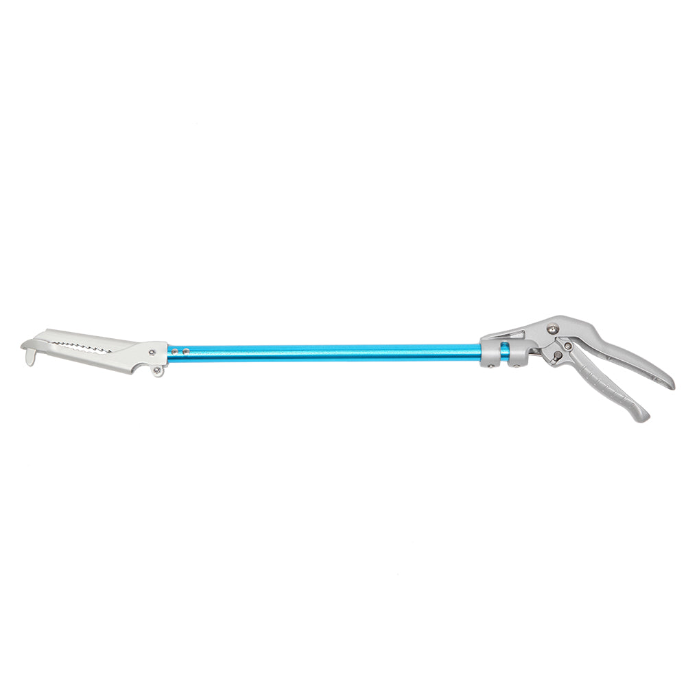Snake Clamp Snake Catcher Snake Feeding Use Aluminum Alloy 27" Blue