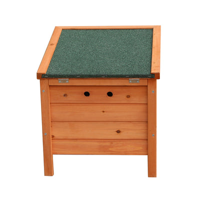 20" Wooden Waterproof Rabbit Hutch Pet Bunny Small Animal House Habitat