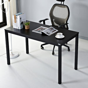 AUXLEY 47” Black Oak Simple Office Writing Desk
