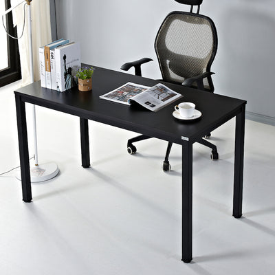 AUXLEY 47” Black Oak Simple Office Writing Desk