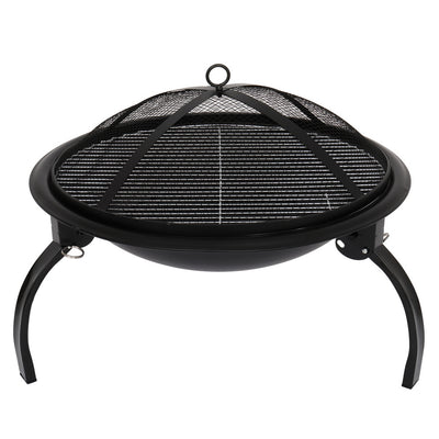 21 Inch Charcoal Grill (With Charcoal Net)   Carrying Bag
