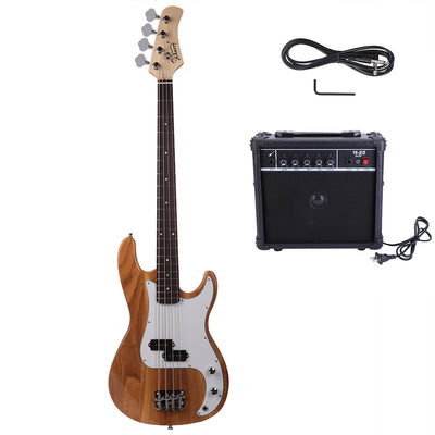 Burlywood GP Electric Bass Guitar