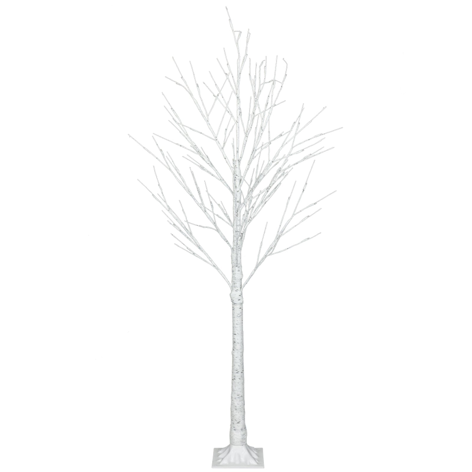 4FT Snowflake Christmas Tree with 48 LED Lamp