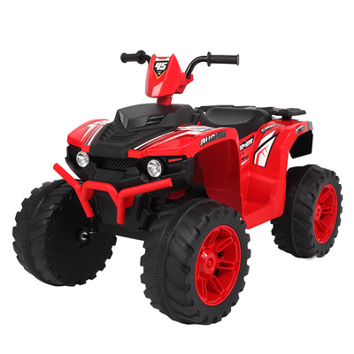 LEADZM LZ-9955 ALL Terrain Vehicle Dual Drive Battery 12V7AH*1 without Remote Control with Slow Start Black & Red