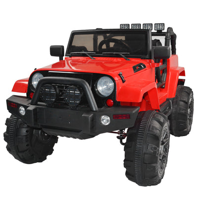 [US-W]  12V Kids Ride On Car SUV MP3 RC Remote Control LED Lights