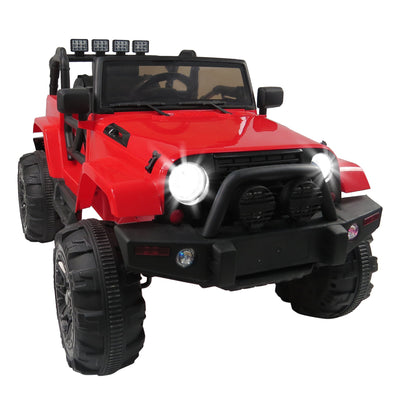 [US-W]  12V Kids Ride On Car SUV MP3 RC Remote Control LED Lights