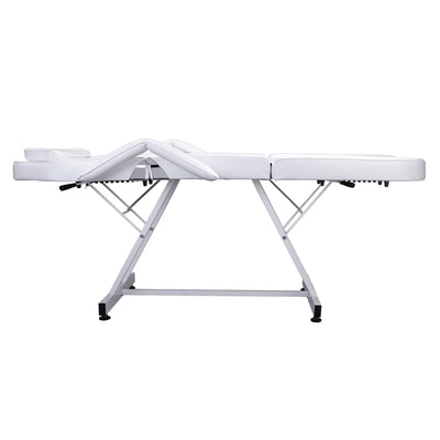 75" Adjustable Beauty Salon SPA Massage Bed Tattoo Chair White