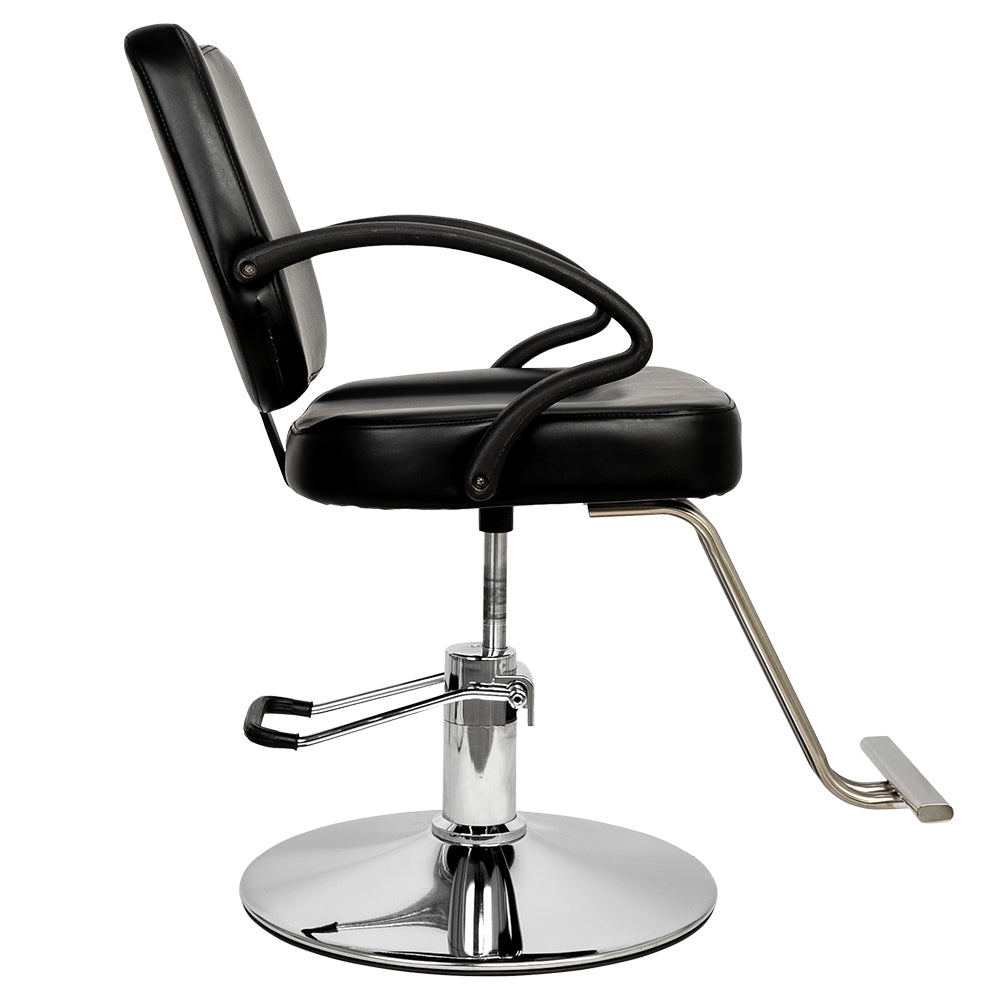 HC106 Woman Barber Chair Hairdressing Chair Black