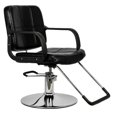 HC125 Woman Barber Chair Hairdressing Chair Black
