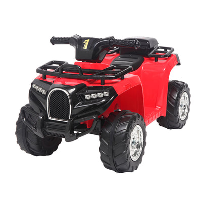 LEADZM LZ-5258 Small Beach Bike Single Drive Battery 6V4.5AH * 1 with Music Board Red