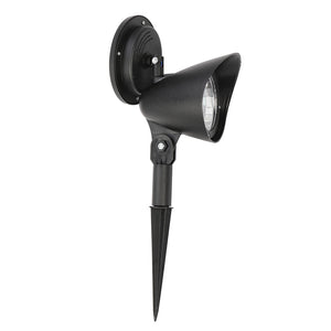 2pcs Solar Landscape Spotlight LED Lighting Plastic for Outdoor Garden Yard Porch Pool