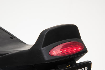 Children's Electric Motorcycle 3 Wheels Double Drive White