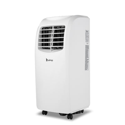 ZOKOP 8000BTU DOE5500BTU YPO2-09C 115.00V Air Conditioner ABS Side Outlet Mobile Portable Refrigeration  White
