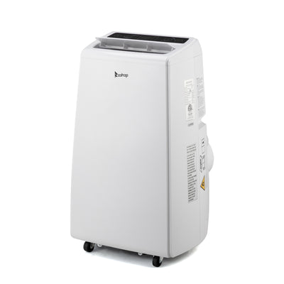 ZOKOP 12000BTU DOE8000BTU  YPS5-12C 110V Overhead Air Mobile Portable Refrigeration Air Conditioner ABS  Refrigeration,Dehumidification, Fans White