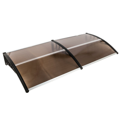 200 x 96 Household Application Door & Window Awnings Brown Board & Black Holder