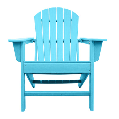 UM HDPE Resin Wood Adirondack Chair - Blue