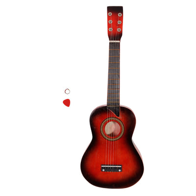 Red 25" Acoustic Guitar