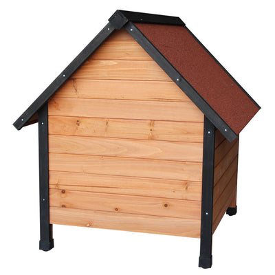 Dog House Pet Outdoor Bed Wood Shelter Home