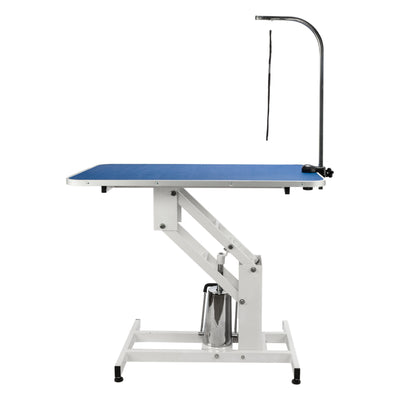 GT-101 Adjustable Heavy Type Hydraulic Grooming Table Blue