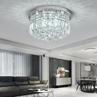 Kathi 9-Light Crystal Chandelier for Living Room