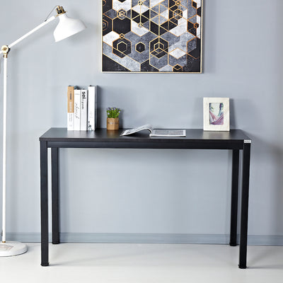 AUXLEY 47” Black Oak Simple Office Writing Desk