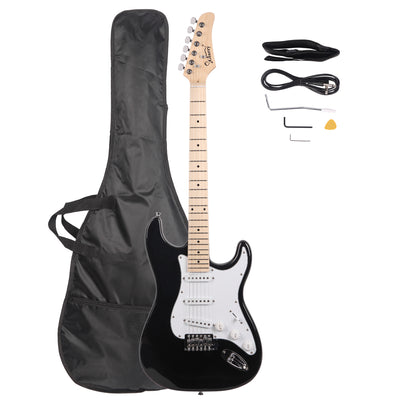 Maple Fingerboard Electric Guitar with Shoulder Strap