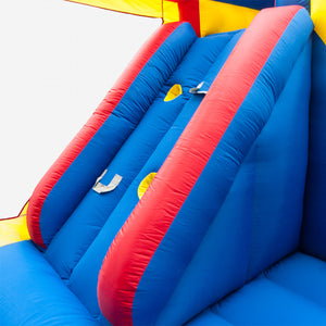 157.2 x 141.6 x 110.4" Slide Inflatable Bounce House Castle Moonwalk Jumper Bouncer