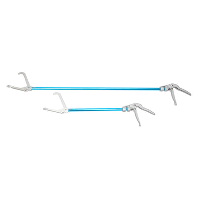 Snake Clamp Snake Catcher Snake Feeding Use Aluminum Alloy 42" Blue