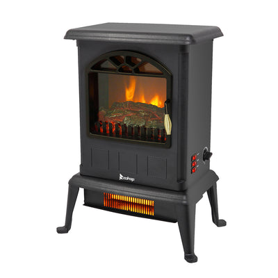 Electric Fireplace Stove Infrared Heater
