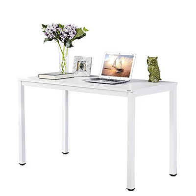 AUXLEY 47” White Computer Desk Writing Desk
