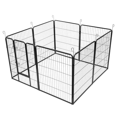 40" Dog Pet Playpen Heavy Duty Metal Exercise Fence