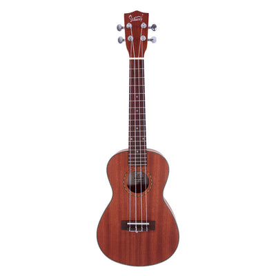 UK202 23" Exquisite Matte Concert Ukulele with Decorative Edge