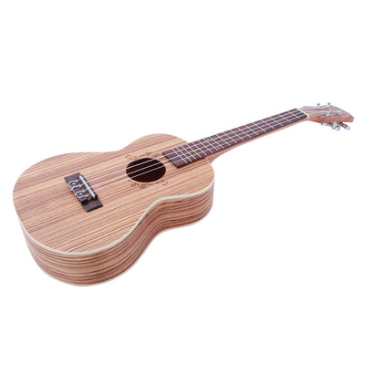 UK303 26" Tenor Rosewood Fingerboard Matte Zebra Wood Ukulele