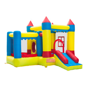 3.2*3*2.5m 420D Thick Oxford Cloth Inflatable Bounce House Castle Ball Pit Jumper Kids Play Castle