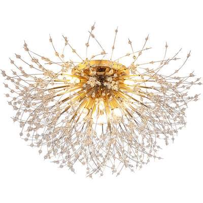SEFINN FOUR Modern LED 8-Lights K9 Crystal Beaded Chandelier
