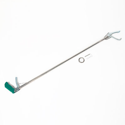 Silver & Green Aluminum Alloy Snake Clamp with Self-lock Function