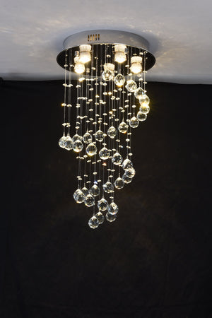 5 Light Unique / Statement Geometric Chandelier