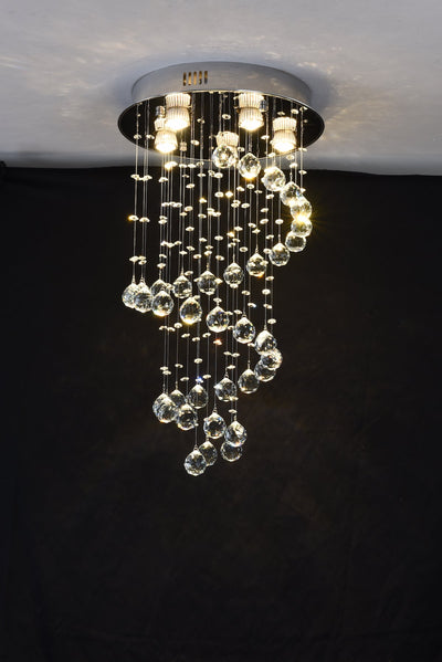 5 Light Unique / Statement Geometric Chandelier