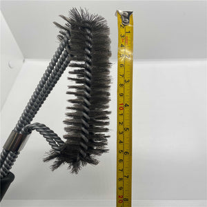 BBQ barbecue brush, 18 inch three wire oven brush grill brush, oven rack cleaning brush (Do Not Sell on Amazon)