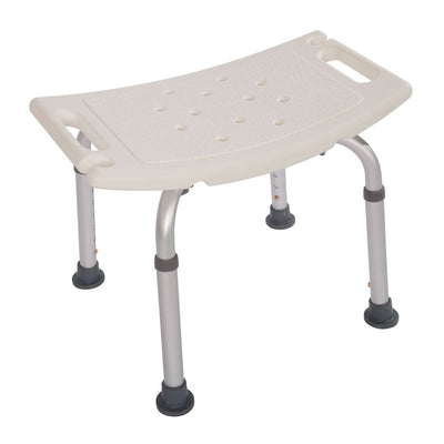 Heavy Type Adjustable Aluminum Alloy Old People Shower Chair Bath Chair CST-3011 White