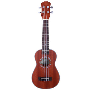 21" Exquisite Matte Soprano Ukulele with Rosewood Fingerboard