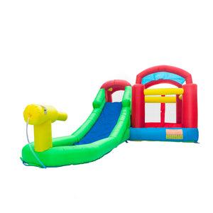 18.7ft x 11.6ft x 8.2ft Inflatable Water Slide Pool Bounce House Jumper Castle