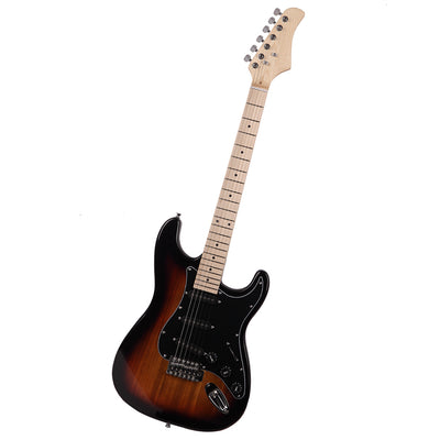 Golden Stylish Electric Guitar with Black Pickguard