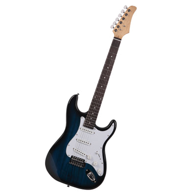 Blue Rosewood Fingerboard Electric Guitar