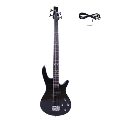Black Stylish IB Bass with Power Line